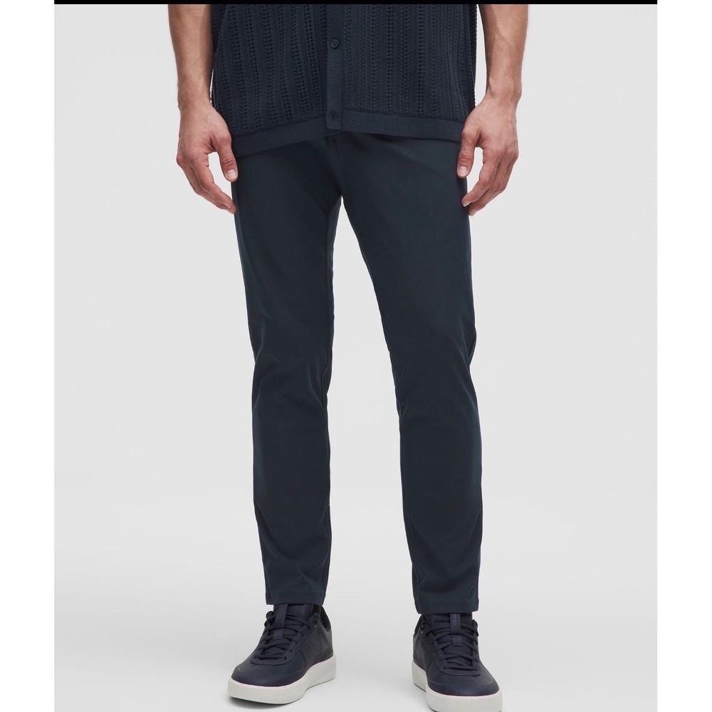 Lululemon ABC Pant Slim 32" *Warpstreme Mens Size 32‎ LM5AD9S True Nay Blue